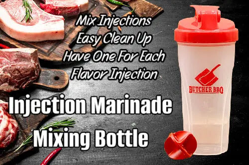 Injection/Marinade Shaker Bottle