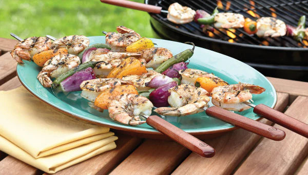 Rosewood Collection Stainless Steel Skewers Set of 4