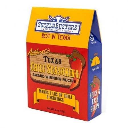 Sucklebusters Texas Chili Seasoning Kit