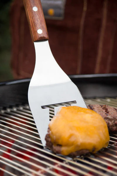 Outset Rosewood Collection Stainless Steel Grill Spatula